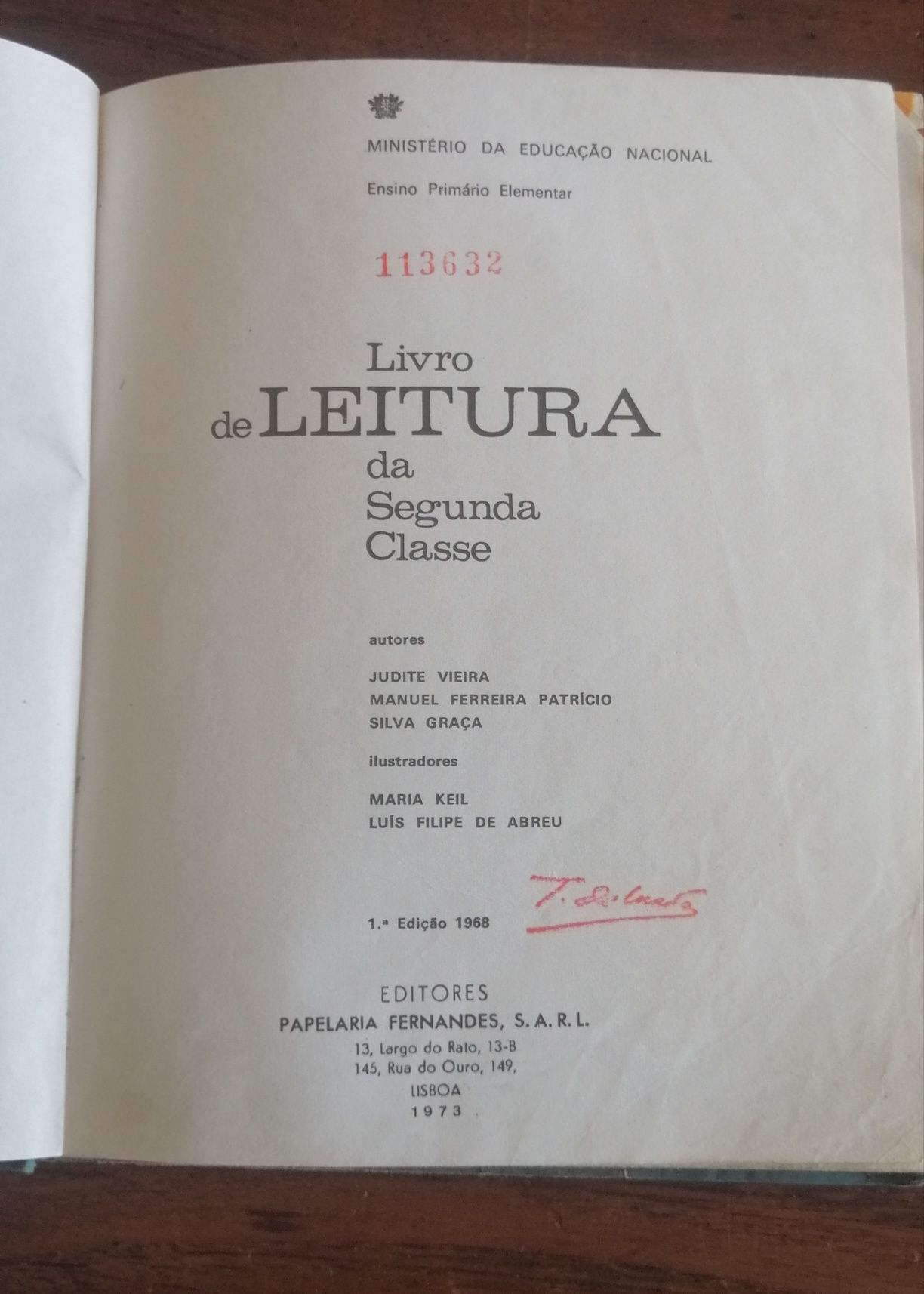 Livro antigo primária, Gramática Portuguesa