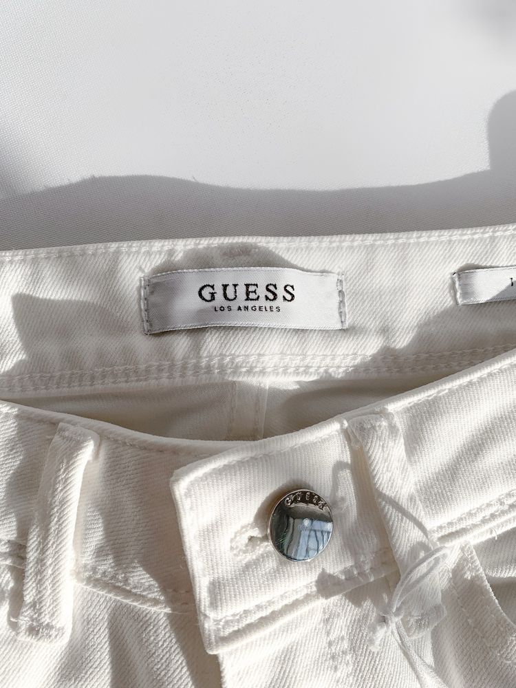 GUESS ОРИГІНАЛ. Жіночі джинси скінні білі розмір 25 XS-S