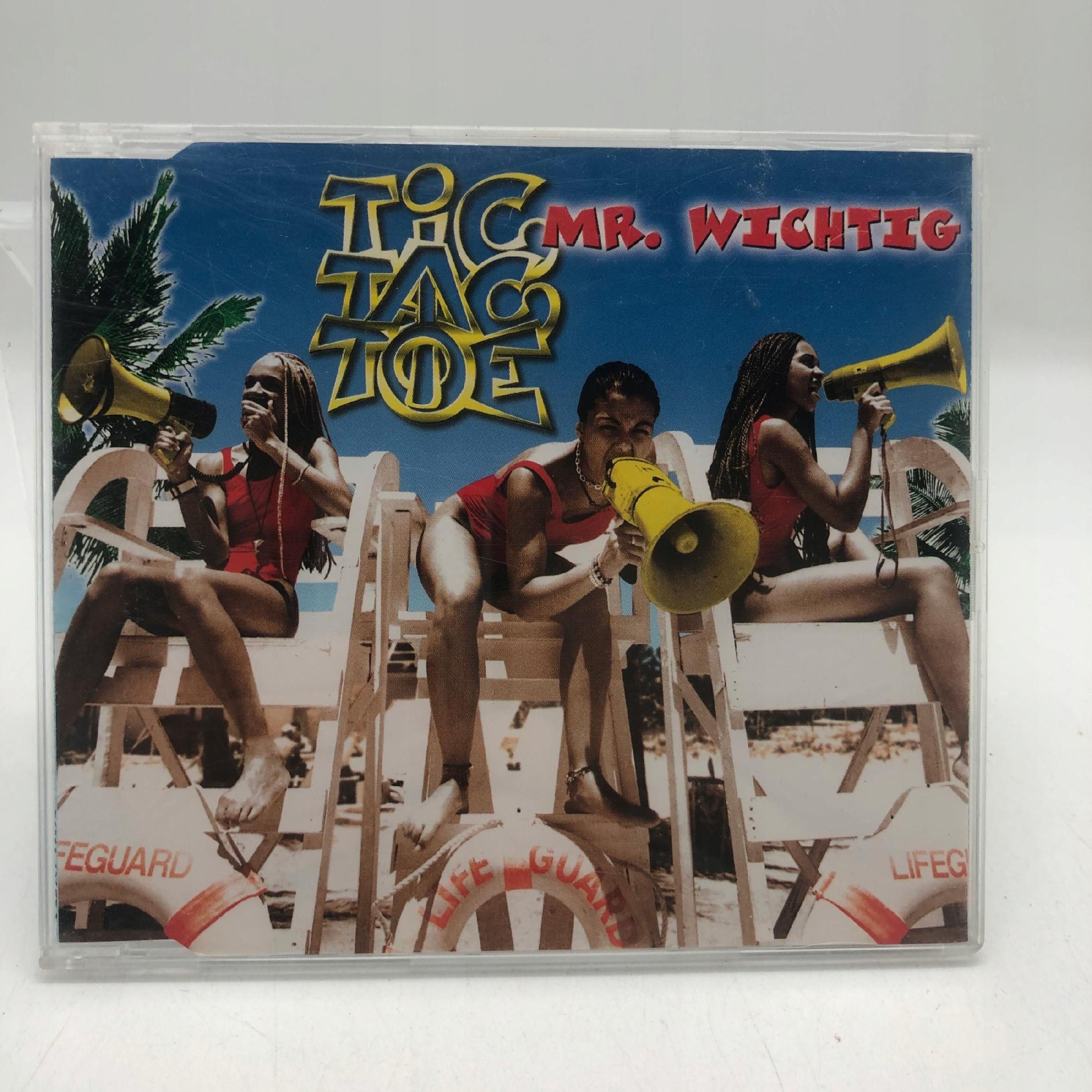 cd - tic tac toe - mr. wichtig 1997 hip hop