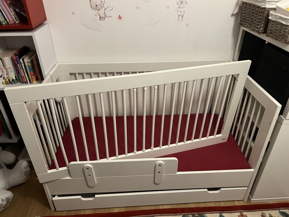 Łóżeczko dzieciece Pinio 140x70