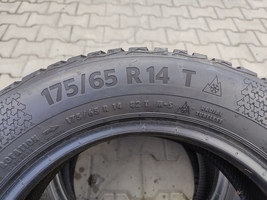 175/65/14 Continental Winter Contact TS870