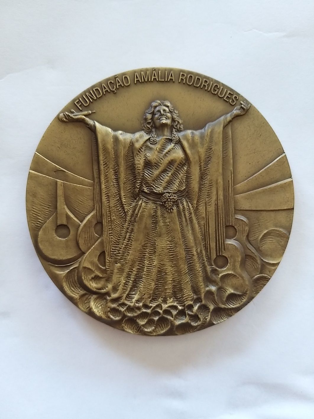 Medalha bronze Amália Rodrigues