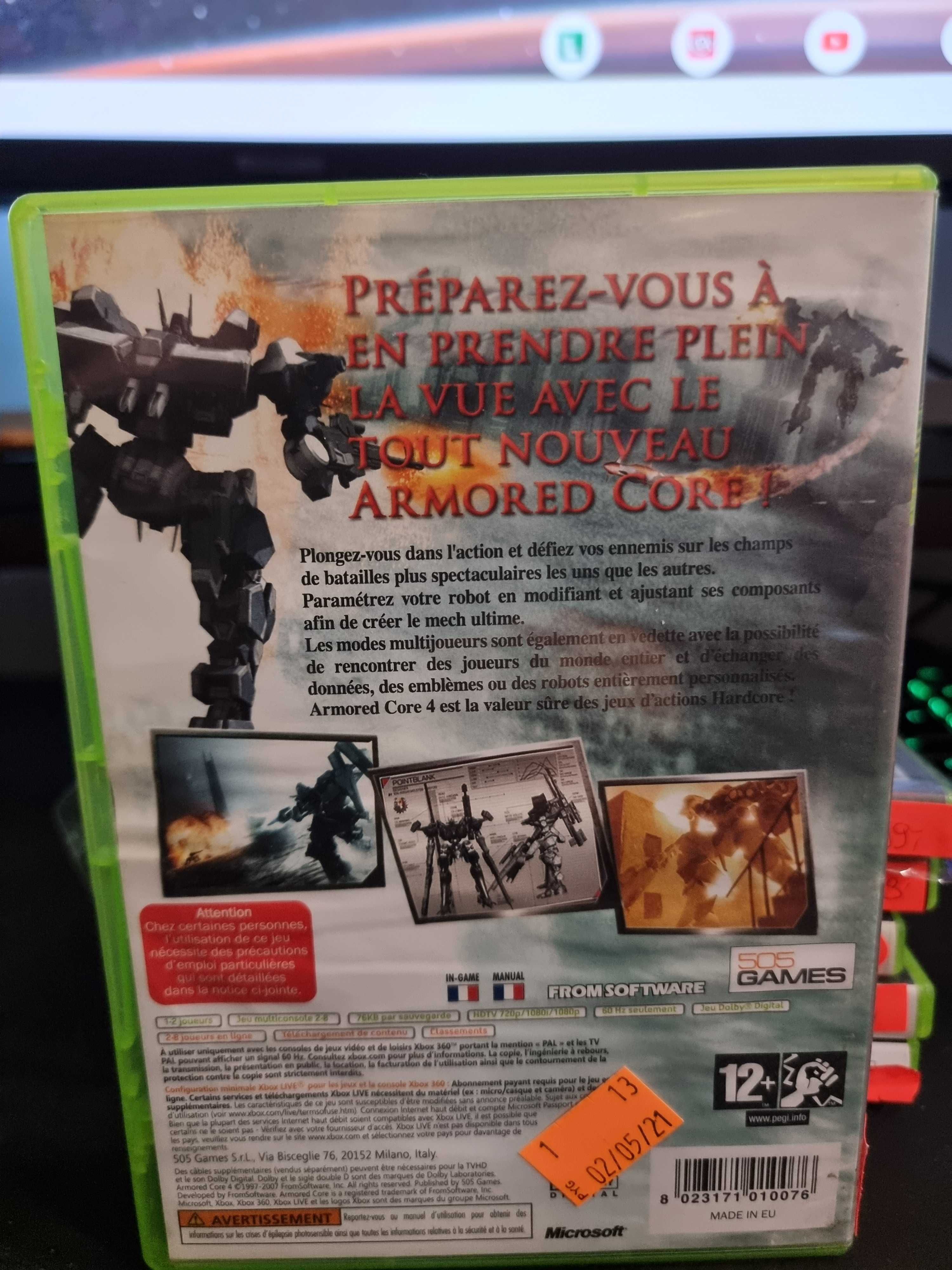 Gra Armored Core 4 X360 Unikat! SklepRetroWWA