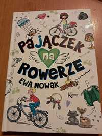 Pajączek na rowerze. Ewa Nowak.