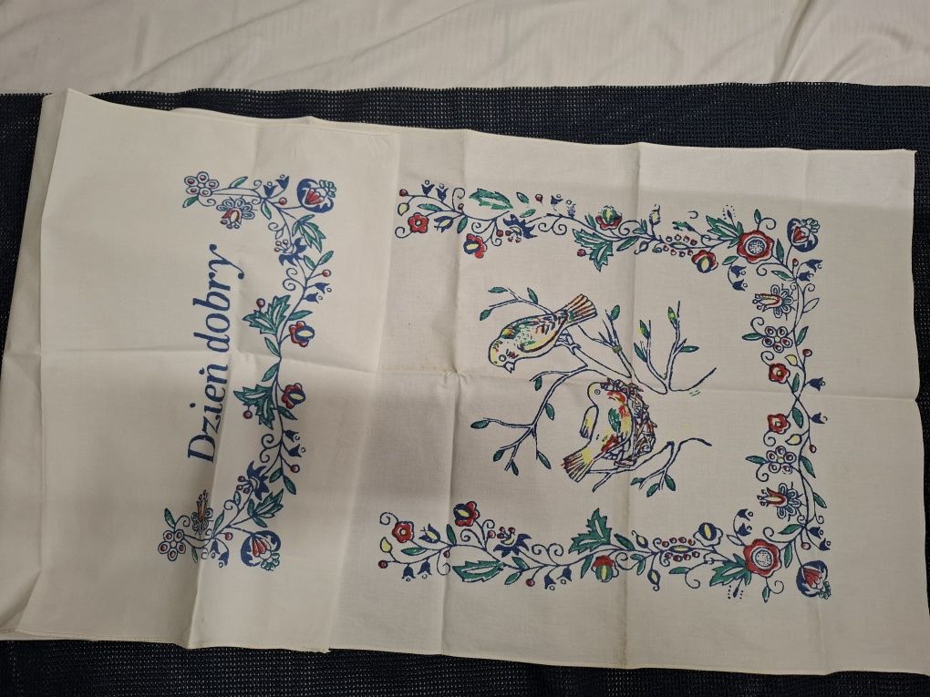 Serweta kuchenna ozdobna vintage