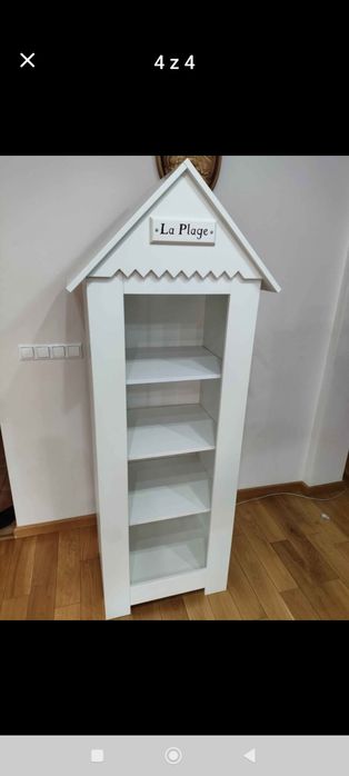 Biały regał La plage
