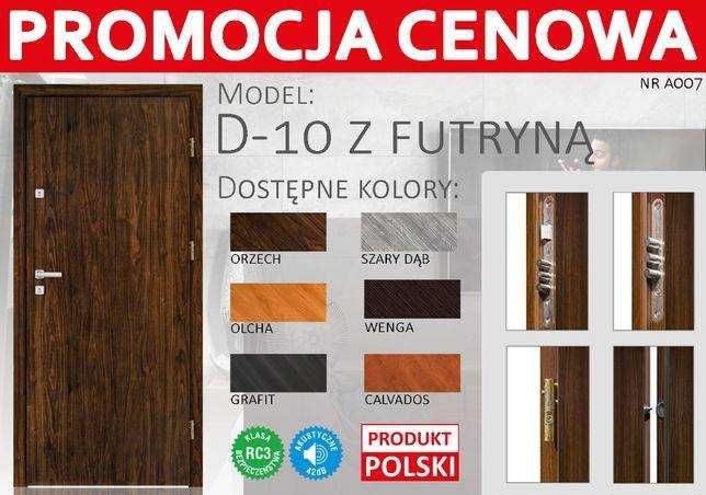 Drzwi wejściowe z montażem i obróbką w cenie