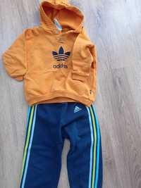 Zestaw adidas spodnie i bluza 92