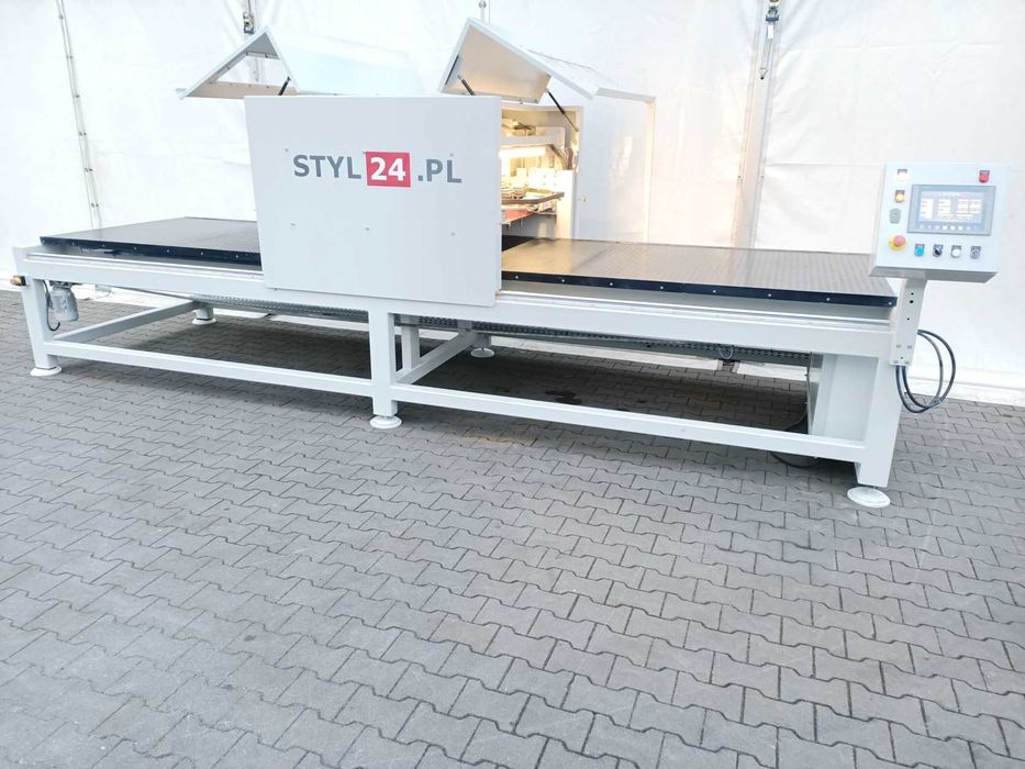 Automatyczna polerko-szlifierka 18 głowic stół 1300x5100