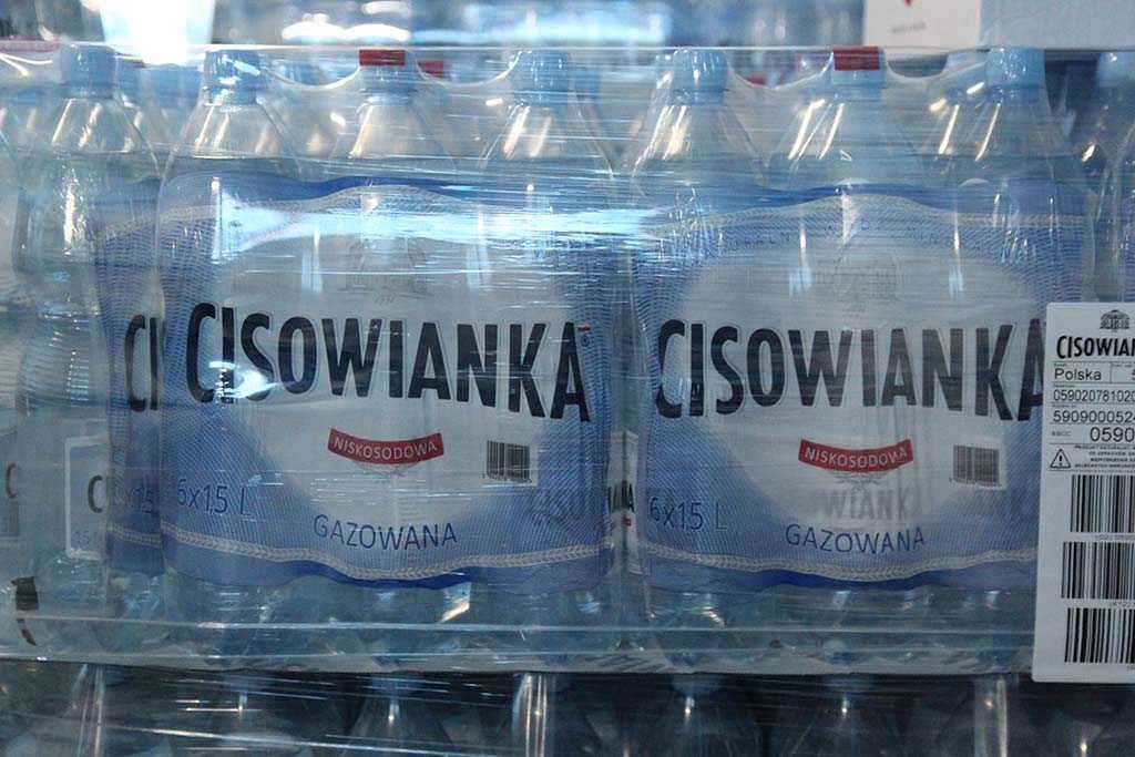 Woda mineralna Cisowianka gazowana 1,5L