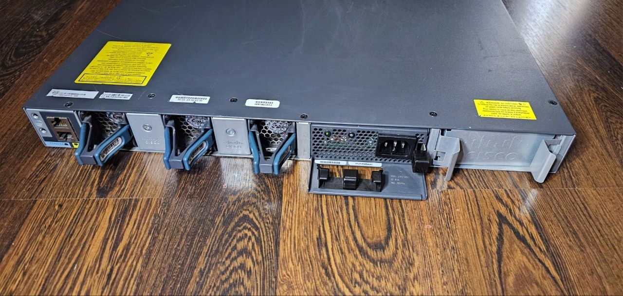 Серверное оборудование свитч комутатор сетевой Cisco Catalyst 3650 48