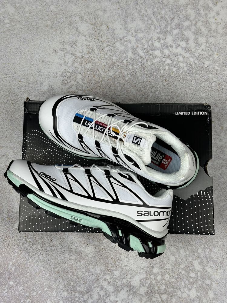 Топ якість жіночі Salomon XT-6 кросівки 37-38 білі icy morn xt 6 xt6