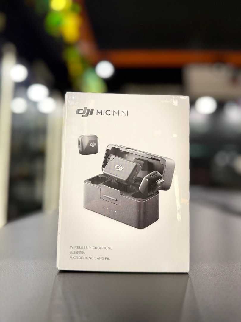 Радіосистема DJI Mic Mini (2TX + 1RX) + зарядний кейс.