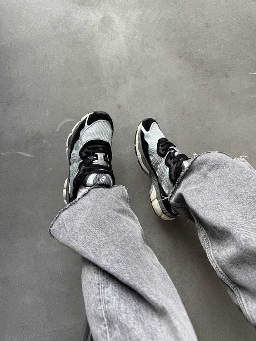 Кроссовки  Asics Gel-NYC 1090 Black Ivory Grey/Кросівки Жіночі Асікc