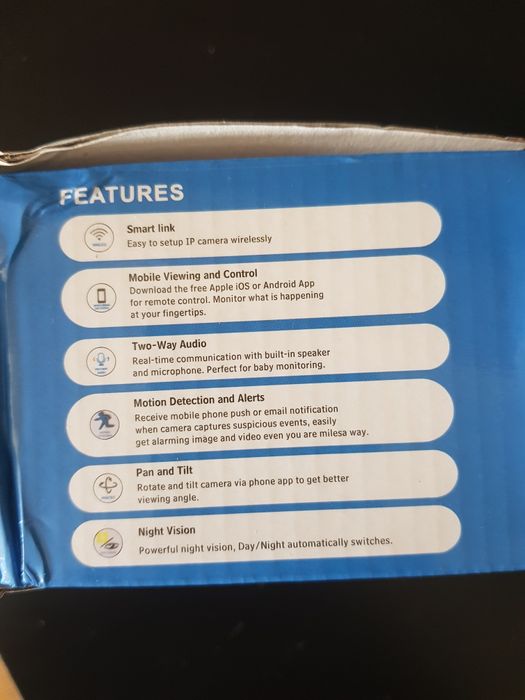 Câmara IP Wi-Fi 2.4G/5G