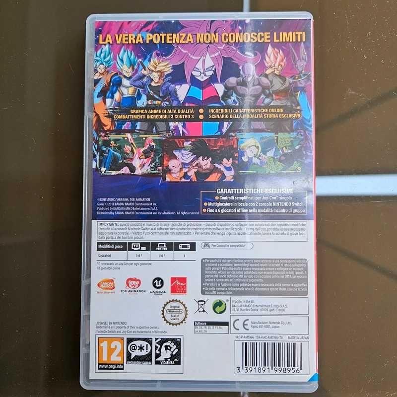 Dragon Ball Fighter Z Nintendo Switch Usado