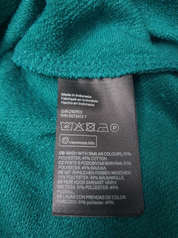Bluzka S nowa z metką H&M damska zielona