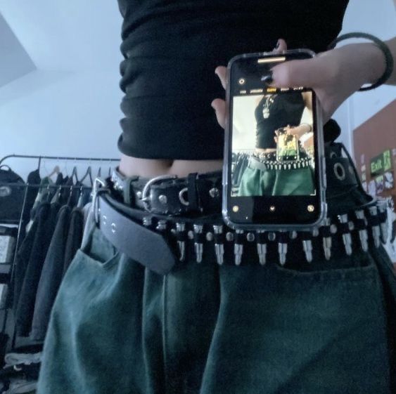 Ремень с патронами, пулями y2k.