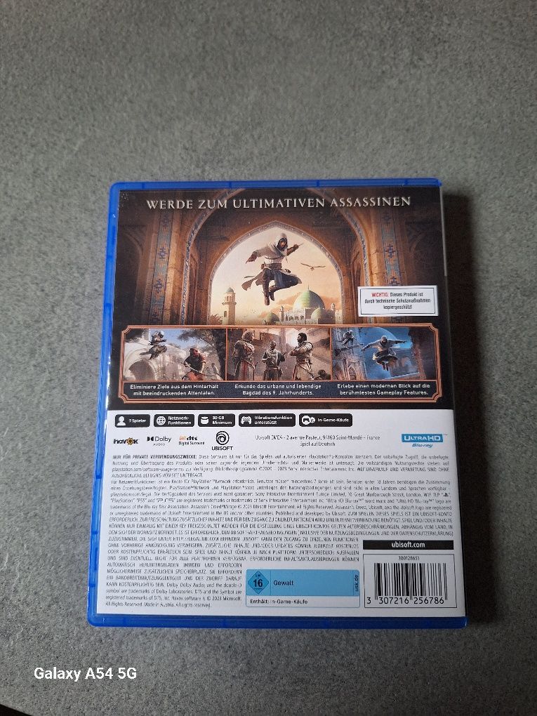 Assassin's creed mirage ps5