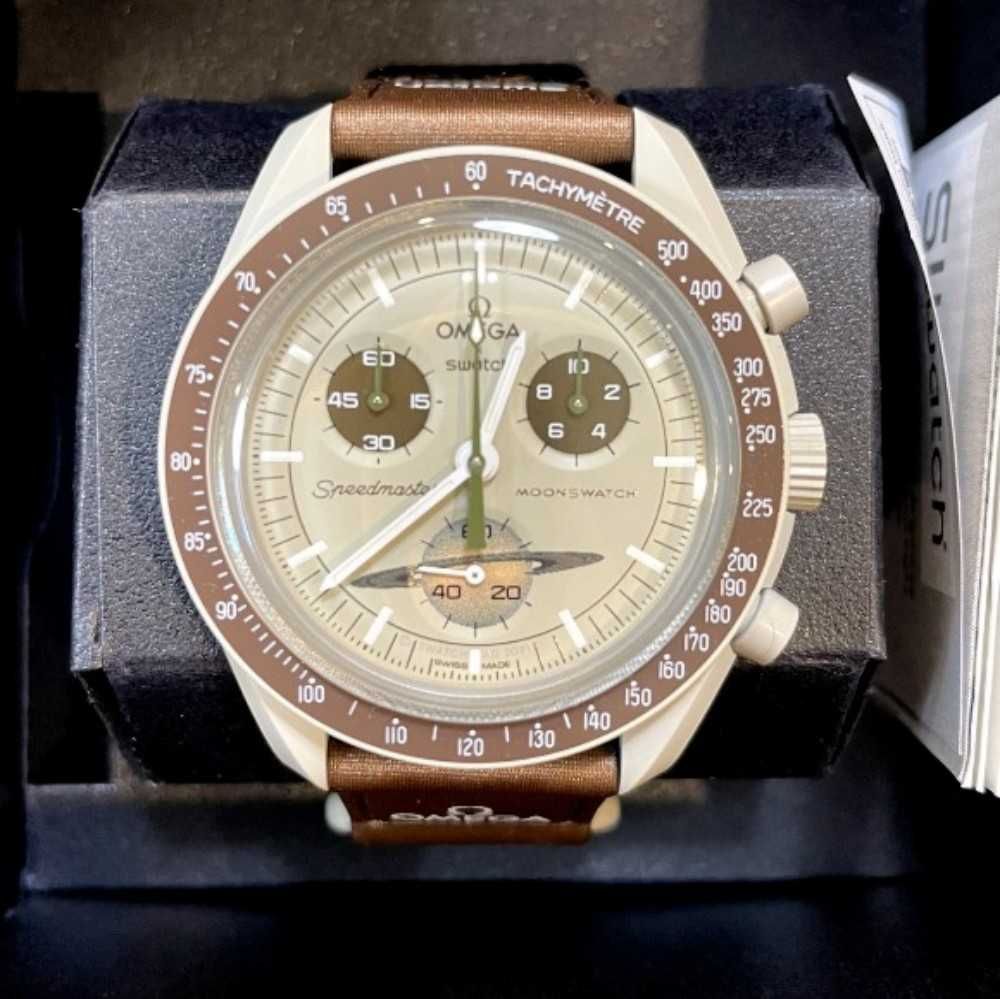Omega x Swatch MoonSwatch – Saturn SO33T100 PL