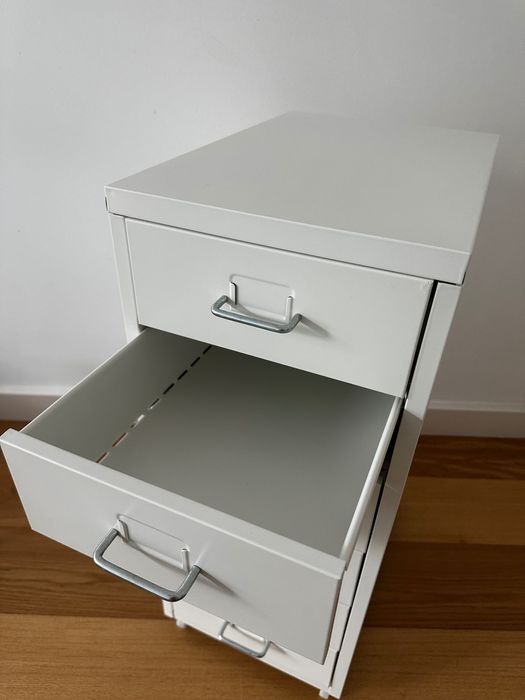 Gaveteiro de Aço Branco – IKEA