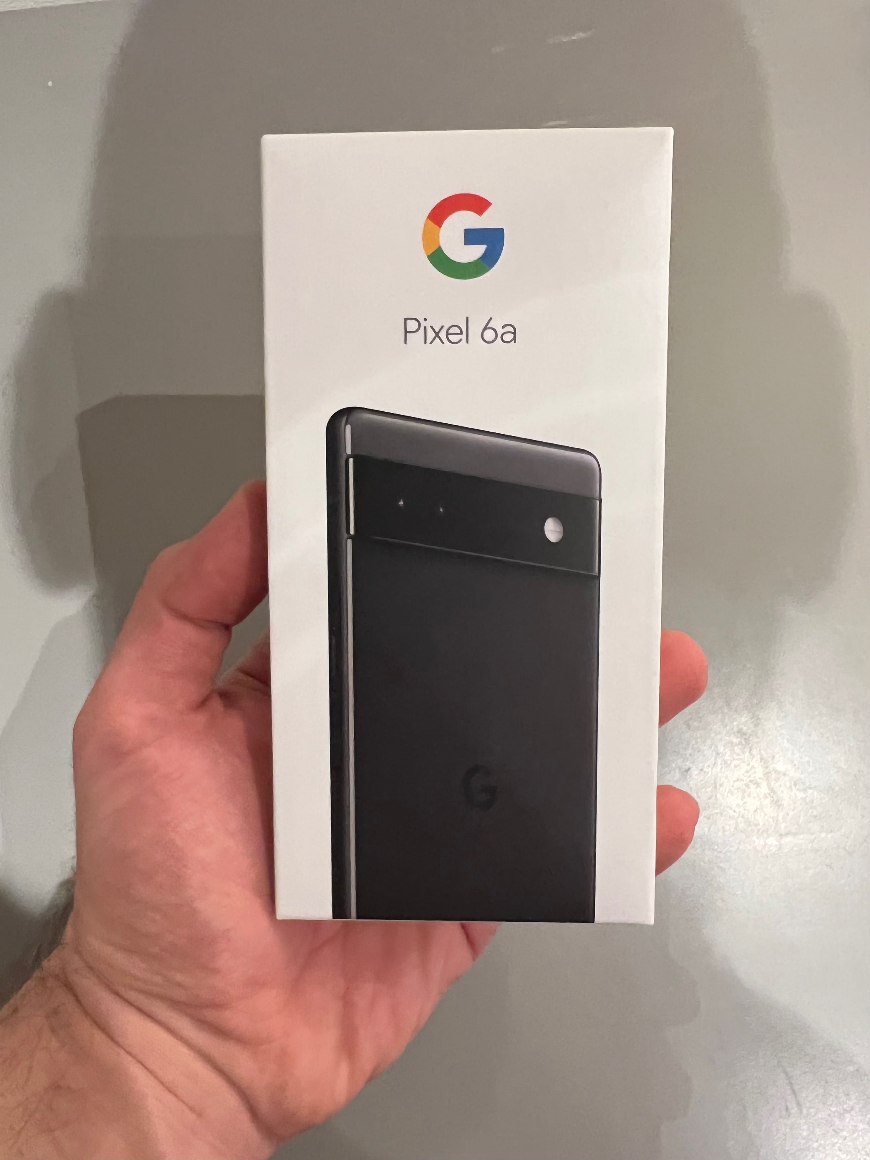Google Pixel 6a/New/Unlocked/128 gb/Chalk/Charcoal/Запаковані