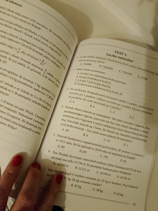 "Pomyśl i oblicz" zbiór zadań kl. V i VI