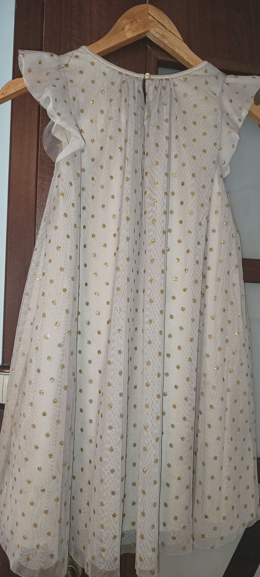 Śliczna Tiulowa sukienka dla dziewczynki, święta, komunia H&M 140 cm