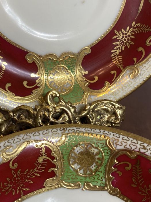 Розкішна  чайна пара в стилі  «Meito Porcelain»