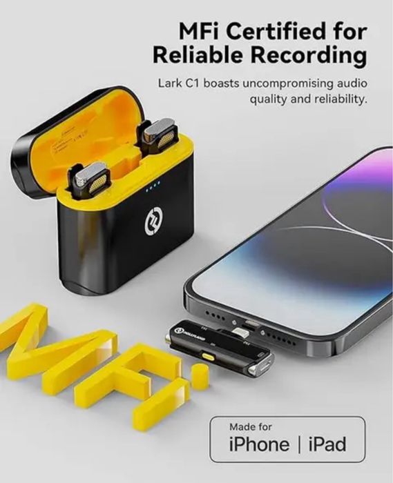 Безпровідна мікрофонна система Hollyland LARK  C1  DUO(HL-LARK C 1 DUO