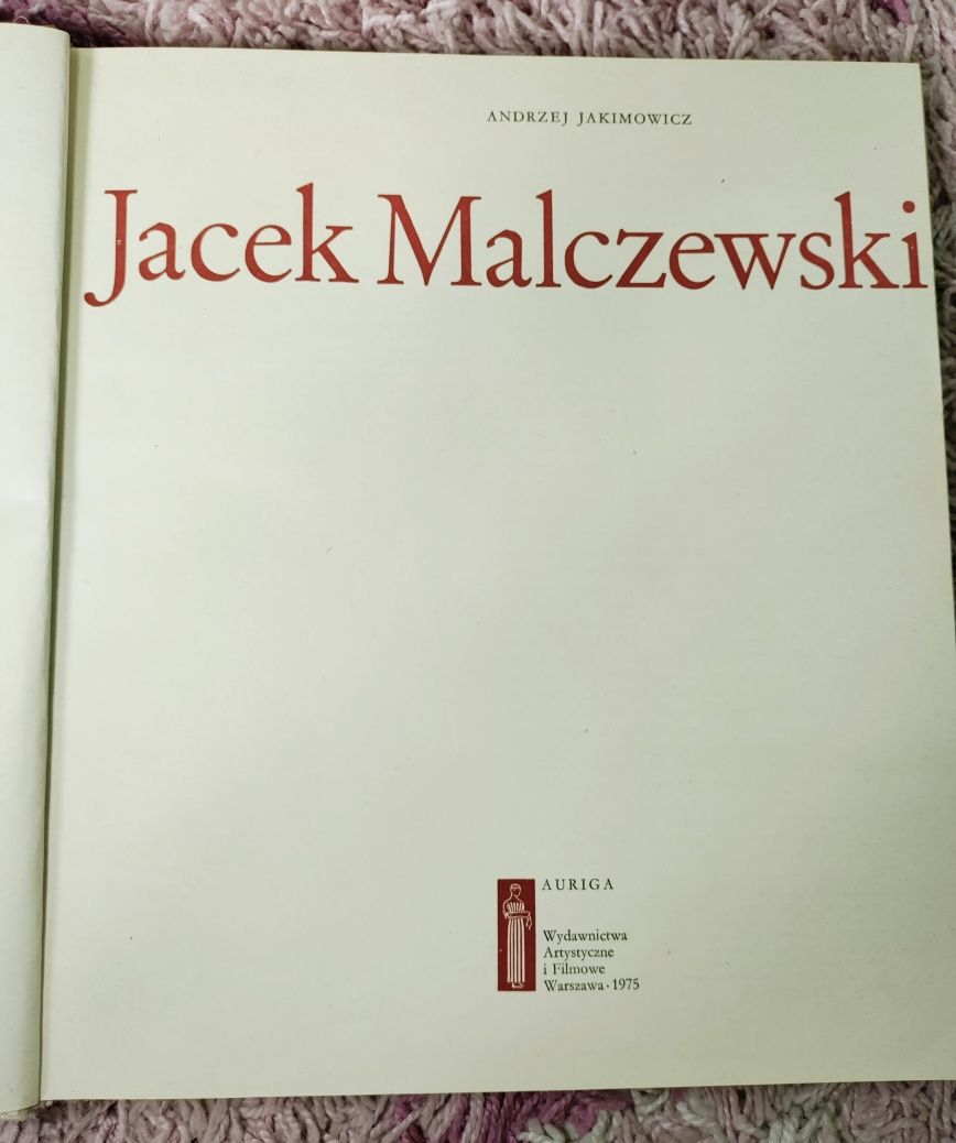 Książka album Jacek Malczewski Andrzej Jakimowicz Auriga