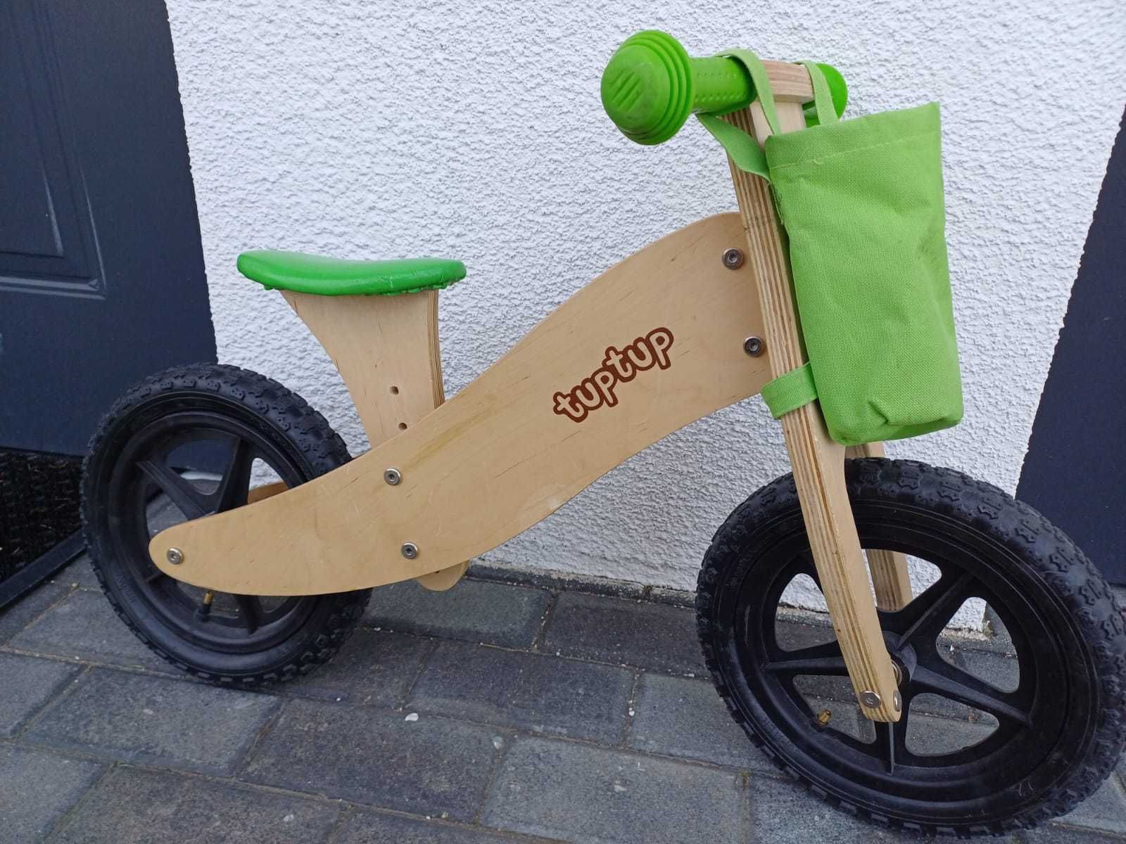drewniany rowerek dziecięcy biegowy Tuptup