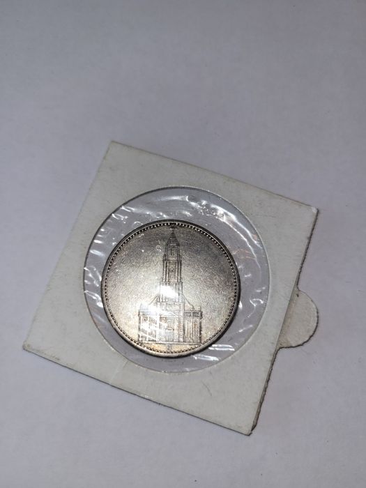 5 marek reichsmark 1934. Deutshes Reich. Swastyka