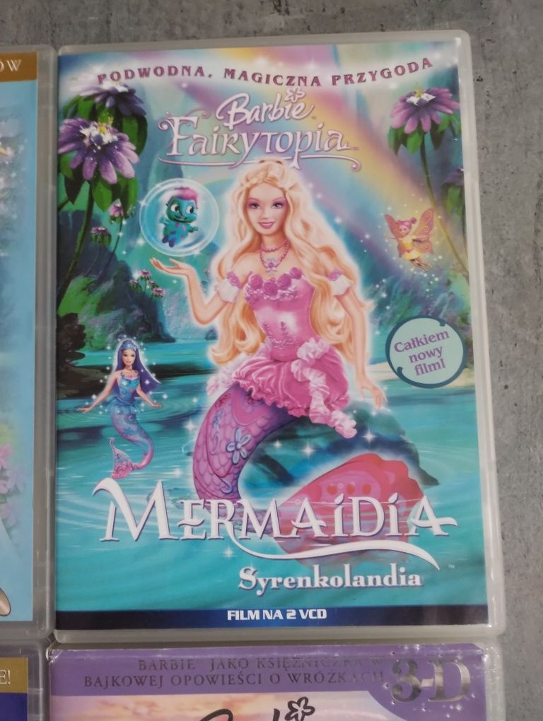 Barbie płyty DVD