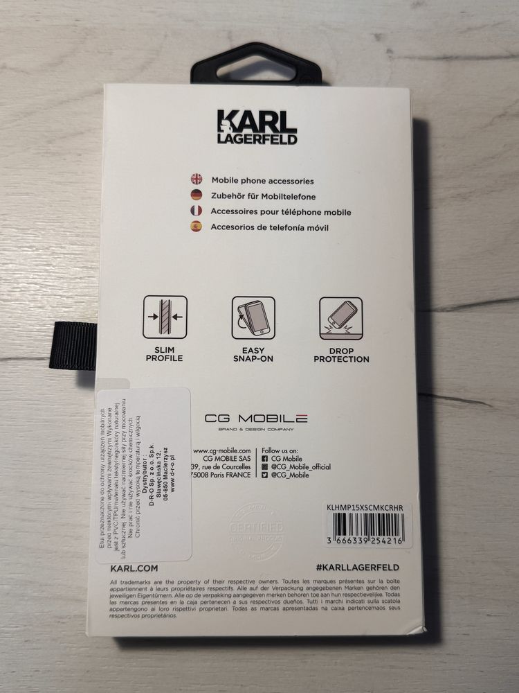 Чохол Karl Lagerfeld iPhone 15 Pro Max