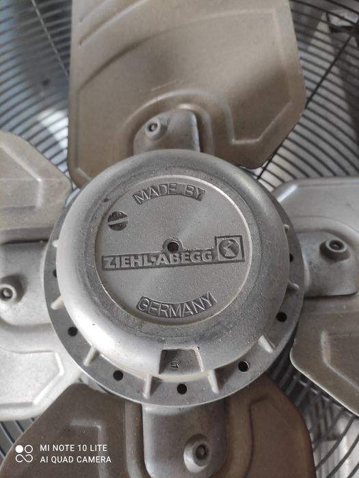 Chłodnia wentylator ziehl-abegg ssący aluminiowy
