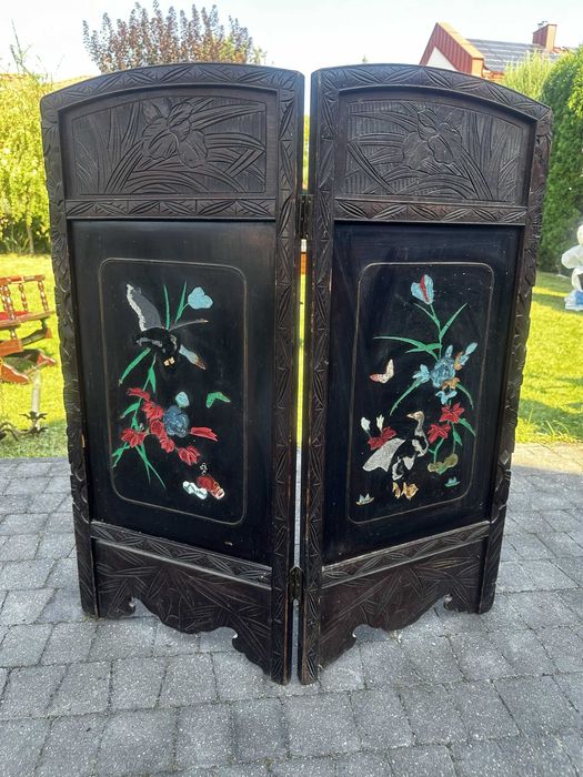 Mały parawanik drewniany