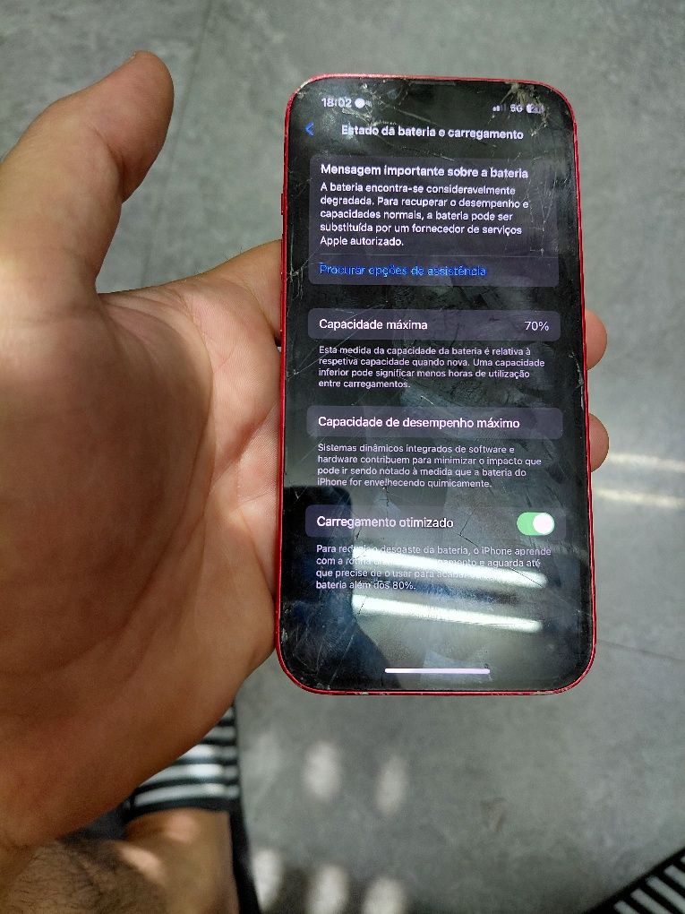 Iphone 13 128gb vermelho