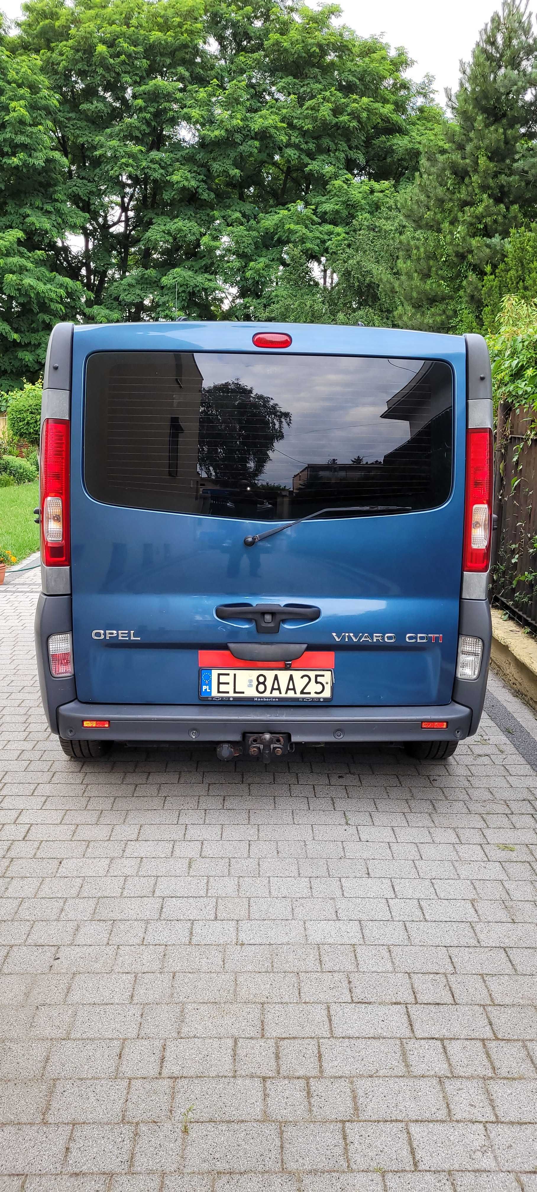 Vivaro 2,0 cdti, 8 osób, na wakacje i do pracy (kamper)