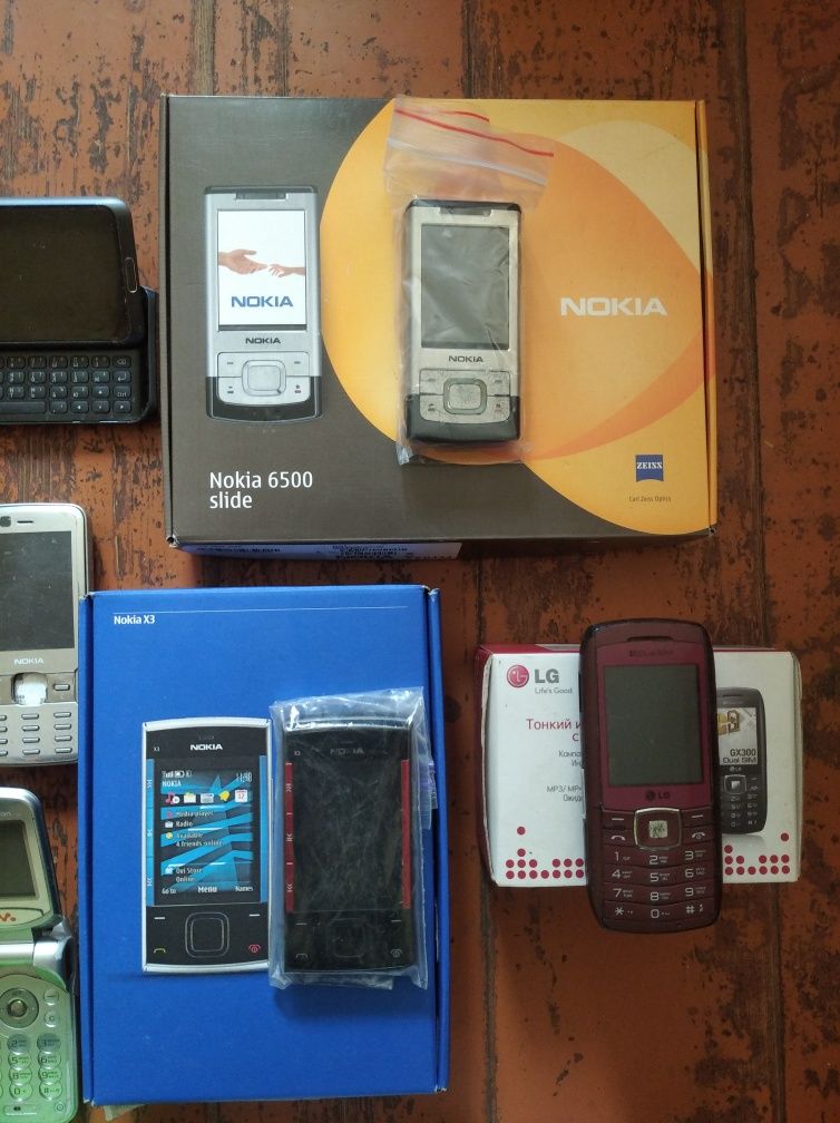 Nokia e7 ; n8 ; n73 ; 6500 ; x3-00 ; 6300 ; 6303 ; 6120 в Колекцію !