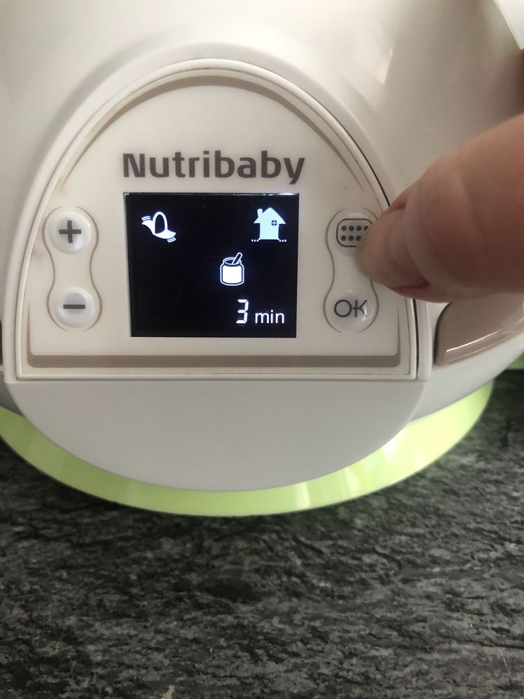 Пароварка блендер Nutribaby Zen