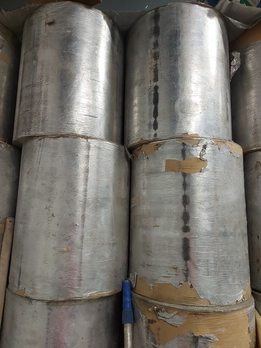 Фольга алюмінієва для саун, бань на паперовій основі плотная!