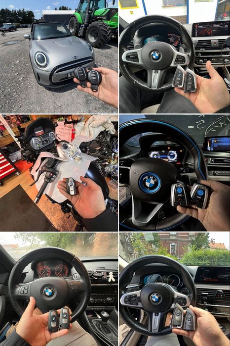 Dorabianie kluczy, kodowanie BMW / Mini /Rolce Royce