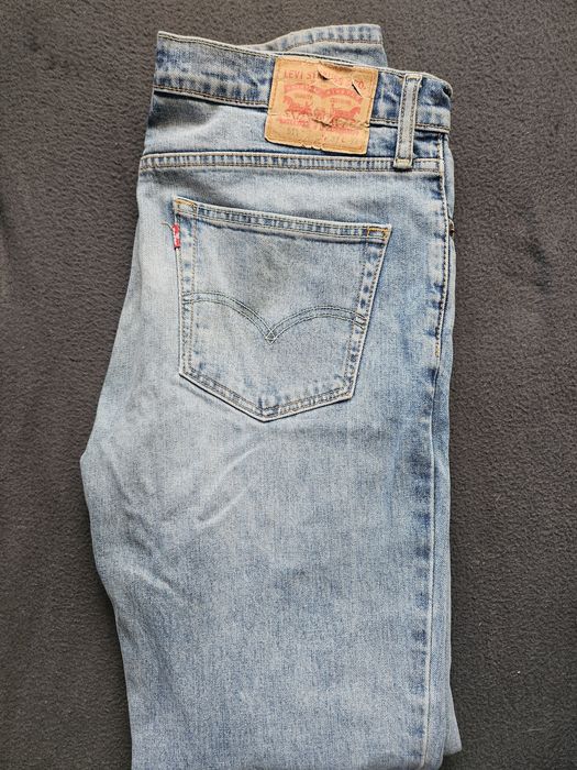 Męskie spodnie Levi’s 511 – rozmiar W34 L34, klasyczny denim