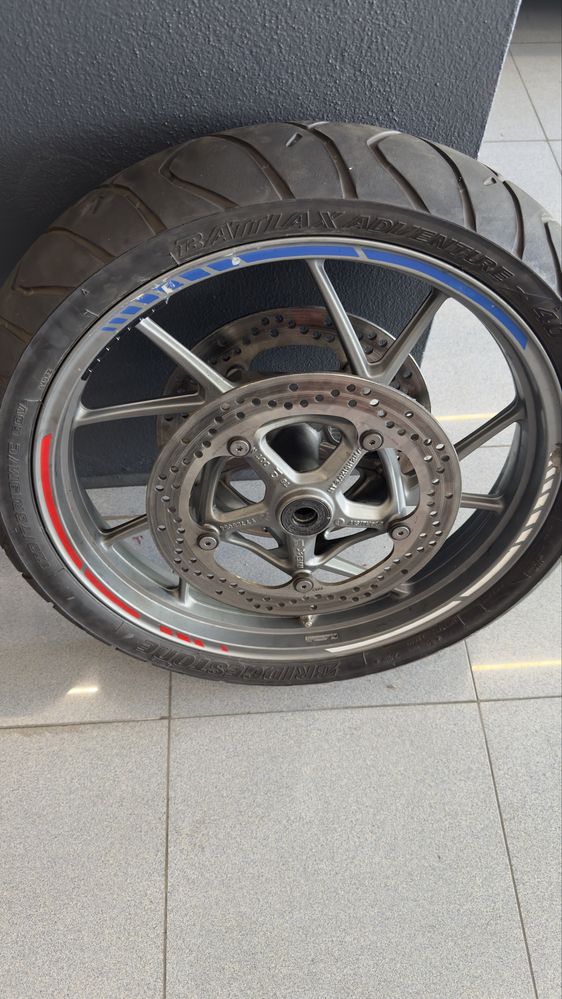 Conjunto de jantes bmw gs 1200/1250