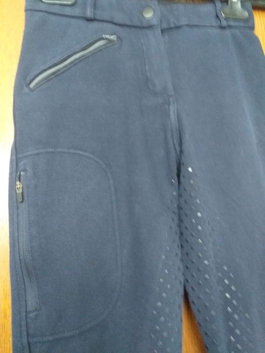 Bryczesy z pełnym lejem silikonowym