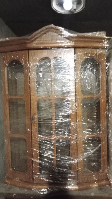 Meble drewniane + stół i 6 krzeseł