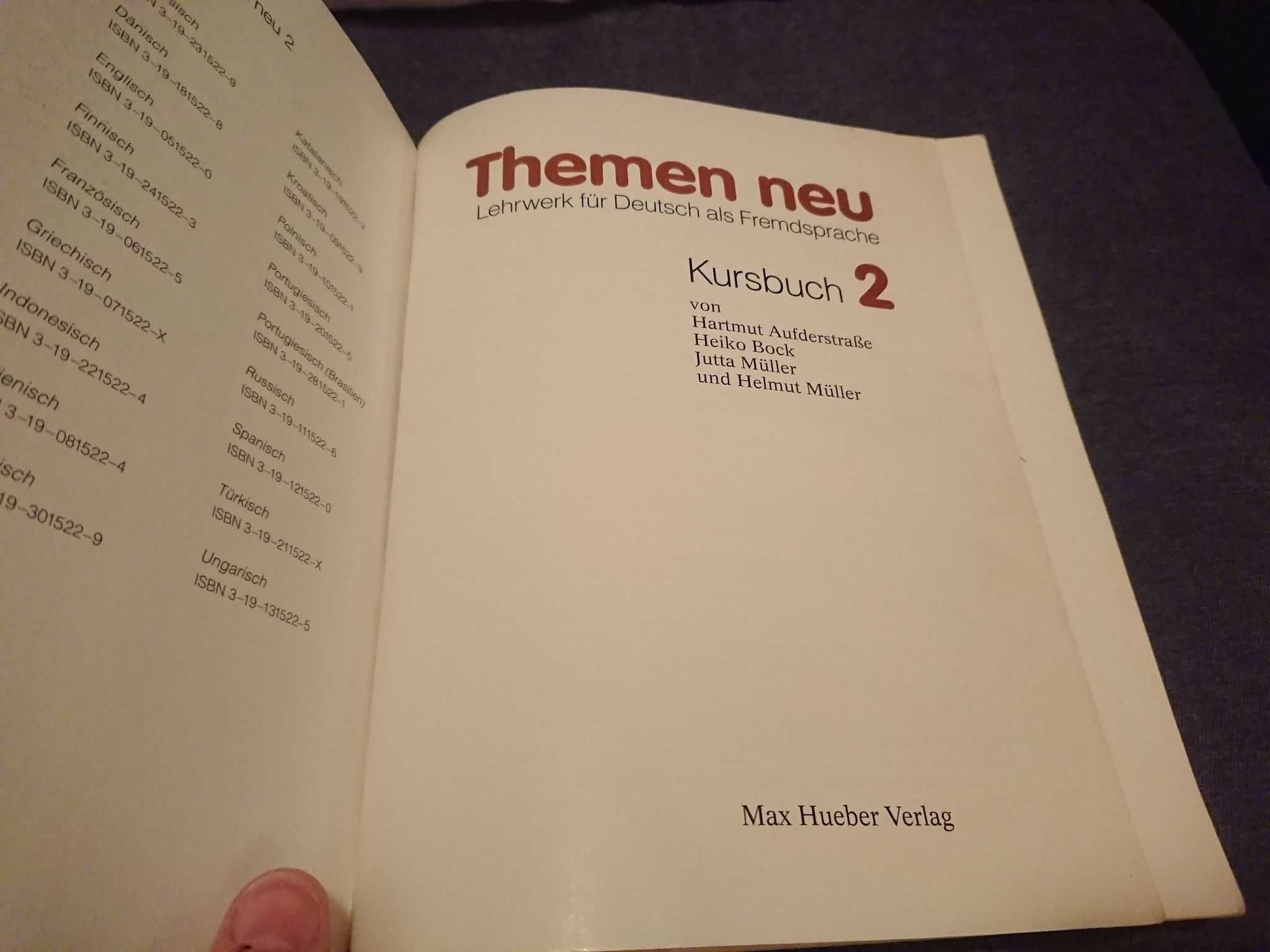 Podręcznik do języka niemieckiego Themen Neu 2
