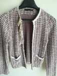 Jaqueta tweed Sfera S