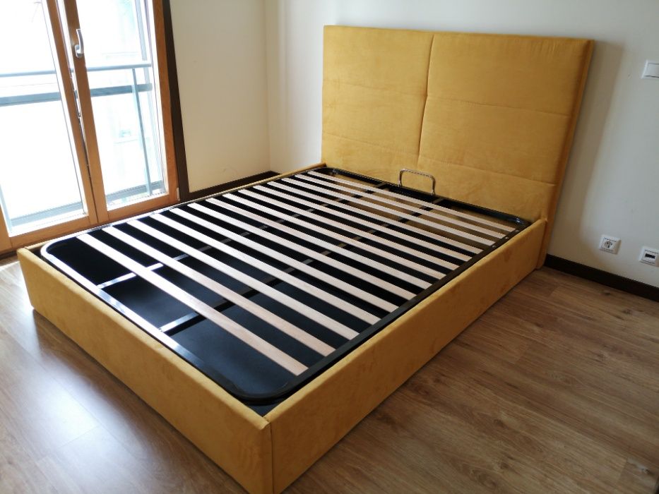 Cama Casal Estofada NOVO - FABRICA -